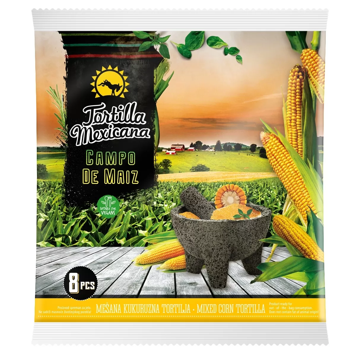 TORTILLA MEXICANA de porumb 320g 