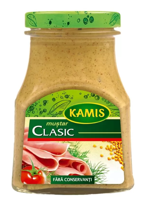 KAMIS Muștar clasic 185g