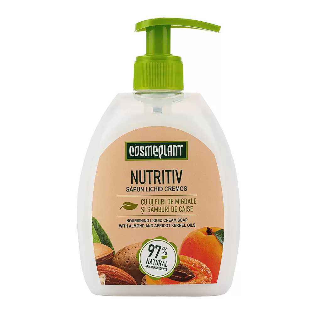 COSMEPLANT Săpun lichid cremos cu ulei de migdale 400 ml