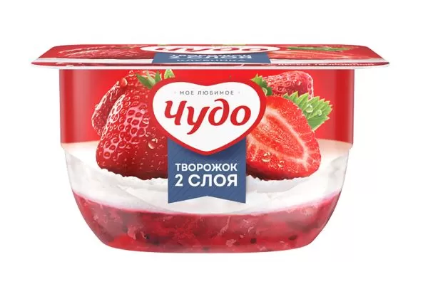 ЧУДО Desert aerat căpșună 100g