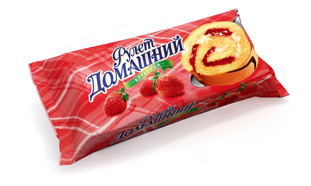 РАМЕНСКИЙ Ruladă de casă cu căpșună 150g