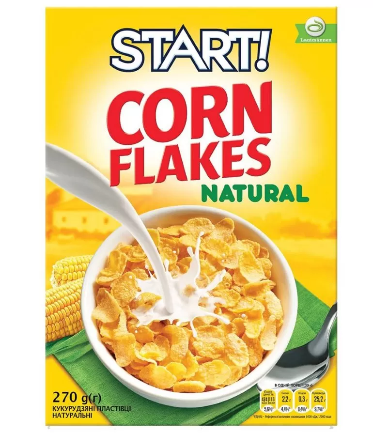 START Fulgi de porumb naturali 270g