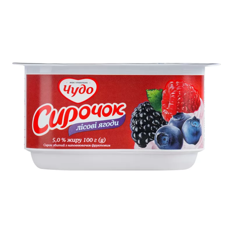 ЧУДО Desert aerat fructe de padure 100g