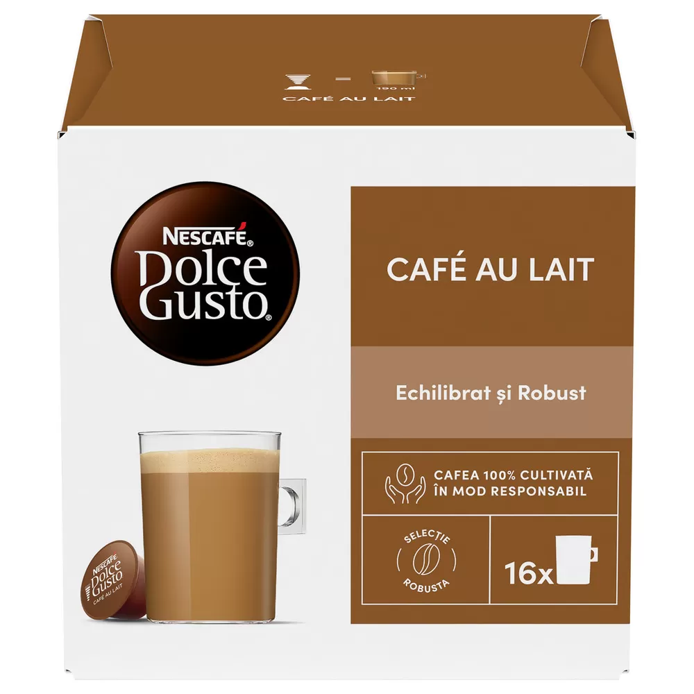 NESCAFE DOLCE GUSTO Cafea cu lapte 160g (16cap)