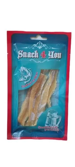 SNACK 4 YOU Merluciu sărat uscat 45g