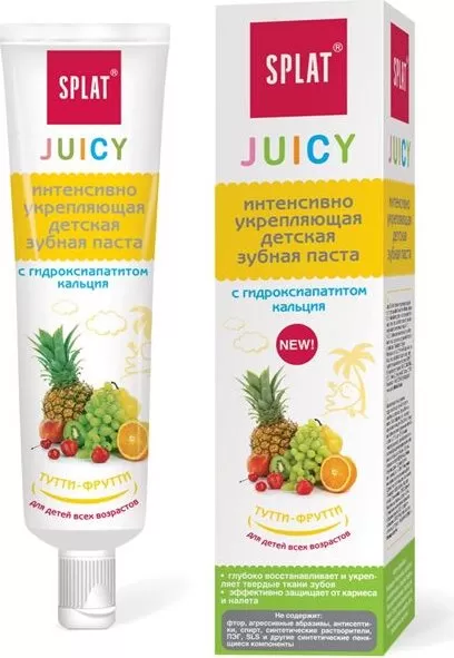SPLAT Pastă de dinți JUICY Tutti Frutti 35ml