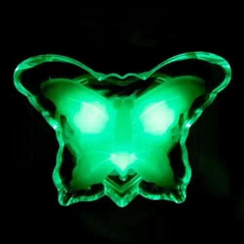 VITO Lampa de veghe de noapte Fluture VT 809 3х0,1W lumina verde