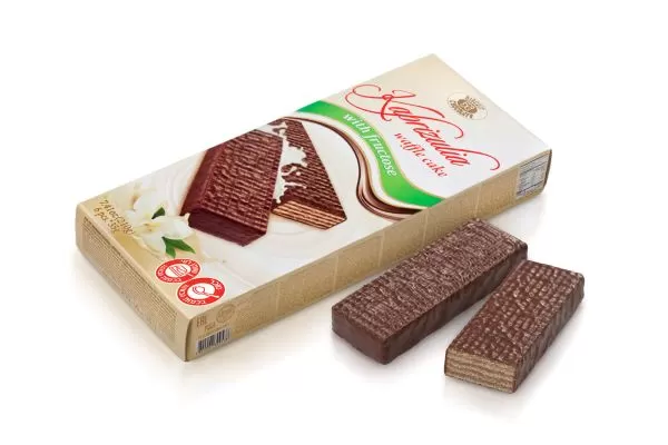 Torta din napolitane pe baza de fructoză  Caprisulya 210g