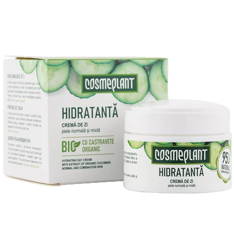 COSMEPLANT Crema de zi hidratantă Castravete 50ml