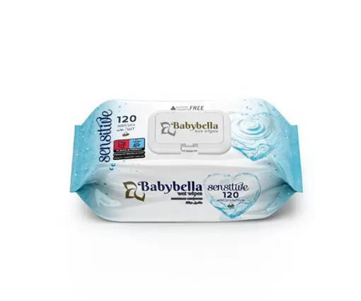 BELLABABY Servetele umede Ocean 120buc 