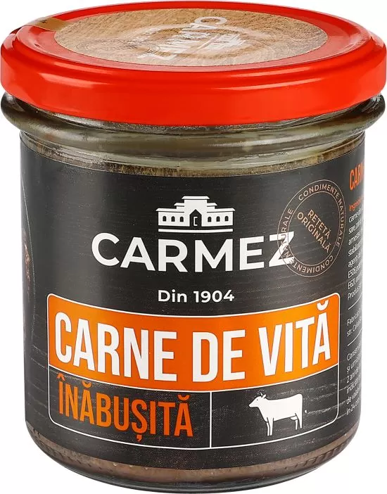 CARMEZ Carne de vită înăbușită 280g