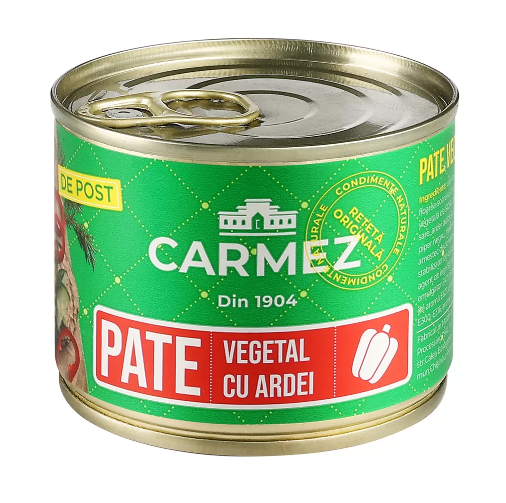CARMEZ Pate vegetal ardei, 200g