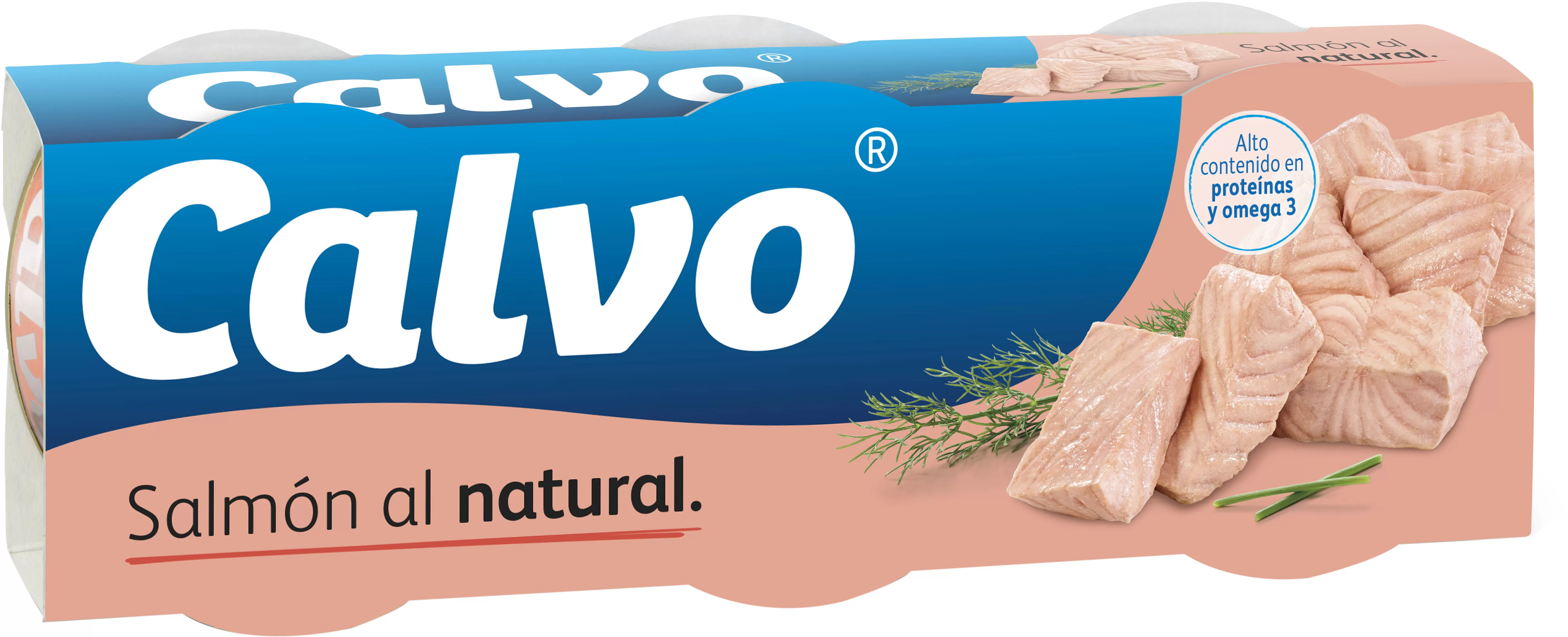 CALVO Somon în saramură 3x80g 