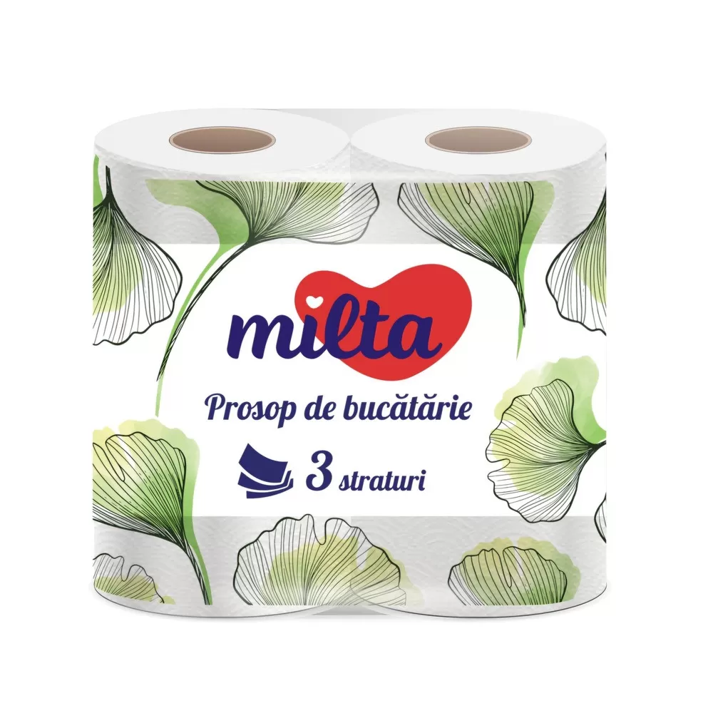 MILTA Prosop de bucătărie 3 str 2 role