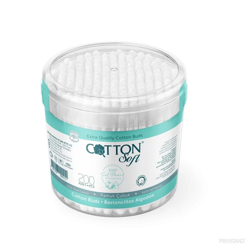 COTTON SOFT Bețișoare igienice 200buc