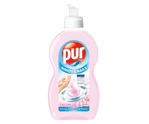 PUR Detergent pentru vase Hands&Nails+Calcium 450ml