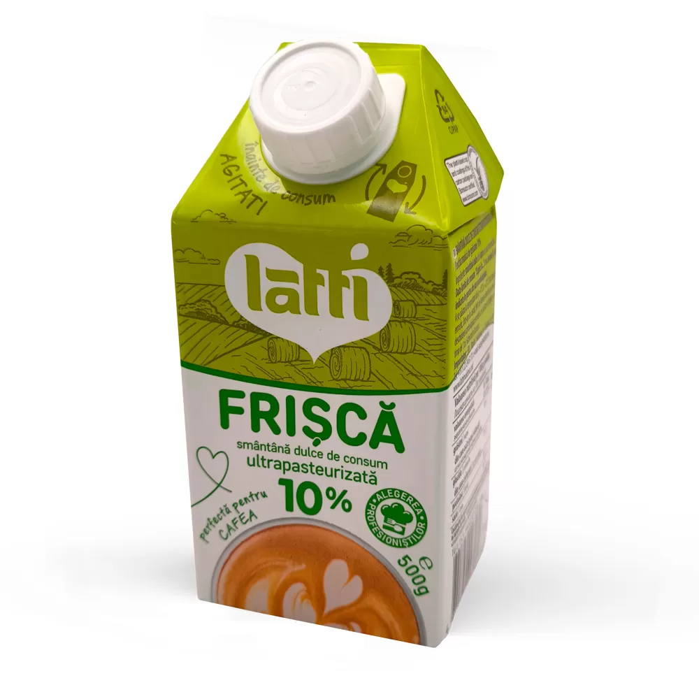 LATTI Smantana dulce 10% UHT, 500gr