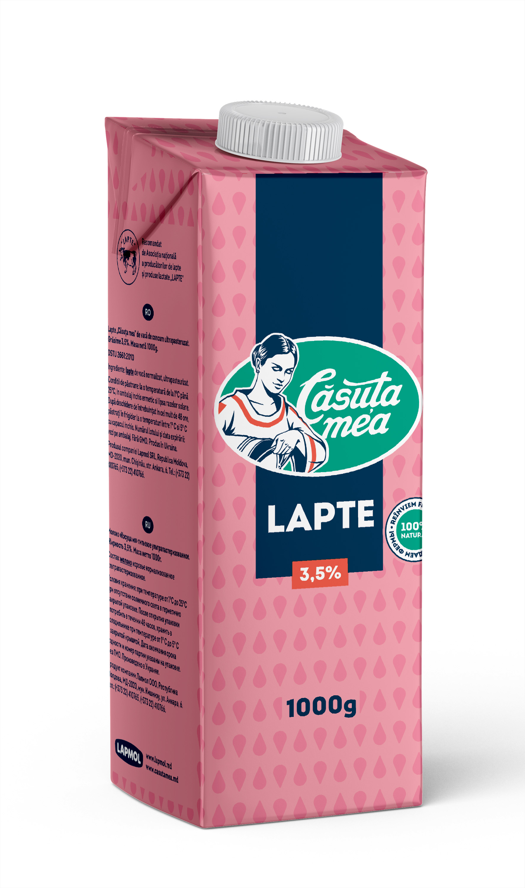 CASUTA MEA Lapte UHT 3.5% 1l