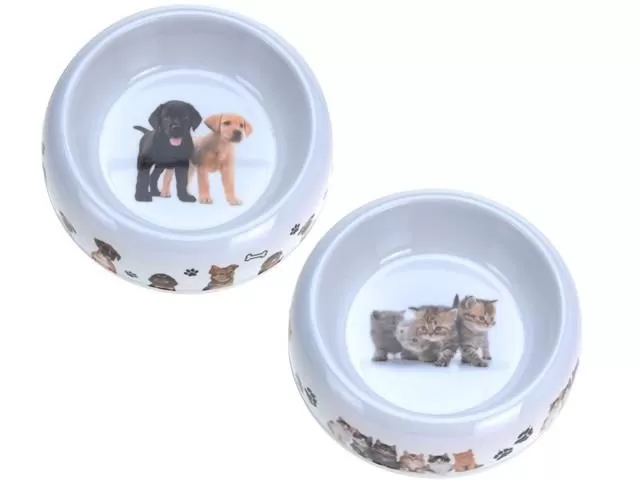 Castron pentru animale EH D18cm, H5cm, melamin 1buc