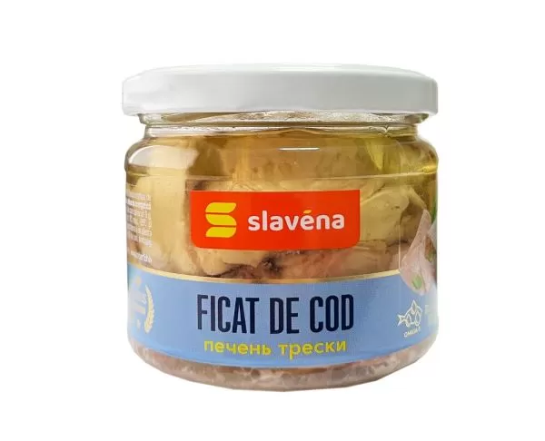 SLAVENA Ficat de cod 250g