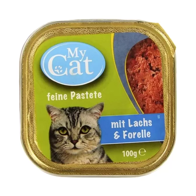 MY CAT Hrană umedă pentru pisici Pește 100g