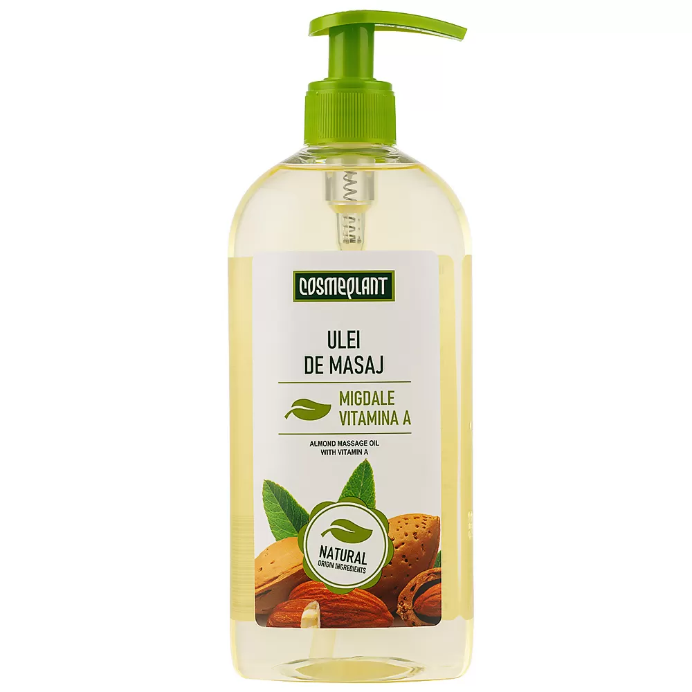 COSMEPLANT Ulei pentru masaj migdale și vitamina A 500ml