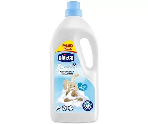 CHICCO Balsam superconcentrat pentru rufe copii Sweet Talcum 1.5L