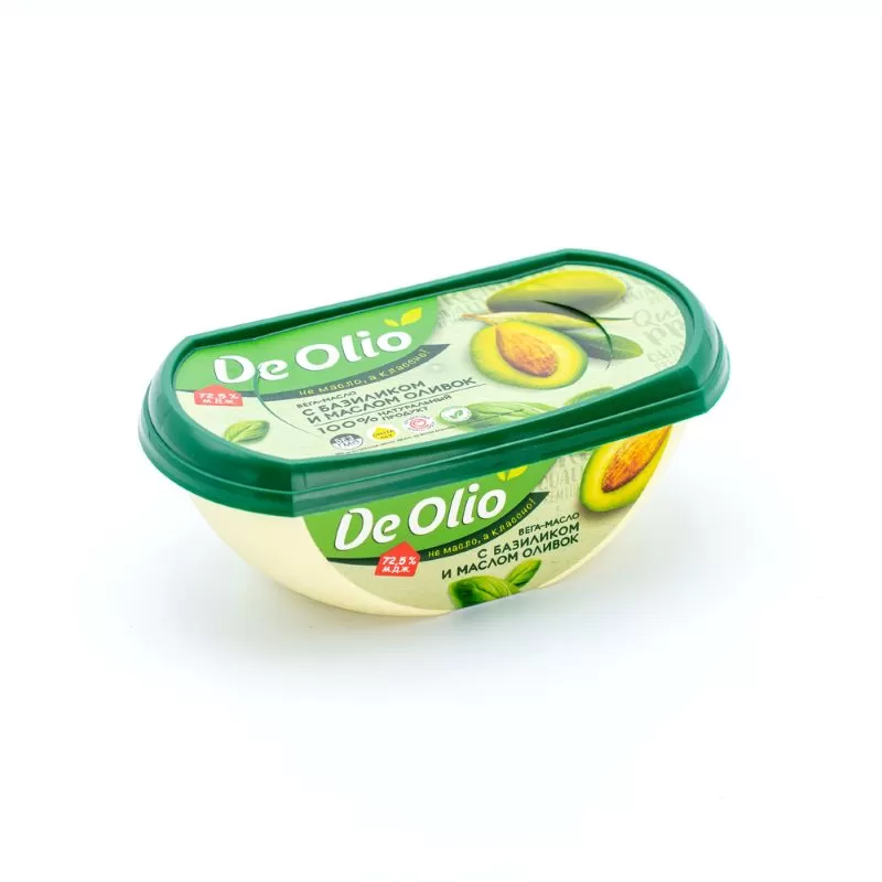 DE OLIO Crema tartinabilă basilic/ulei de masline,220g