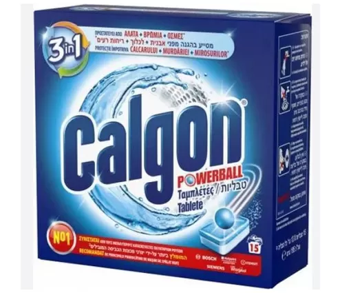 CALGON Tablete Anticalcar Powerball 3in1, 15buc