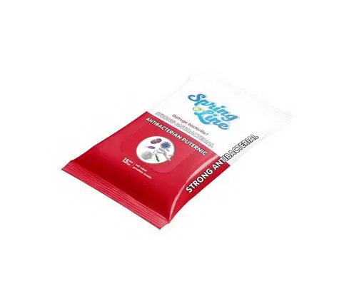 SPRING LINE Servetele umede Antibacteriene 15buc