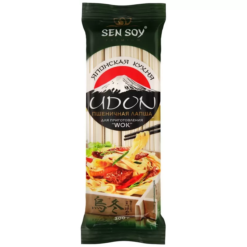 SEN SOY Tăiței de grâu Udon 300g 