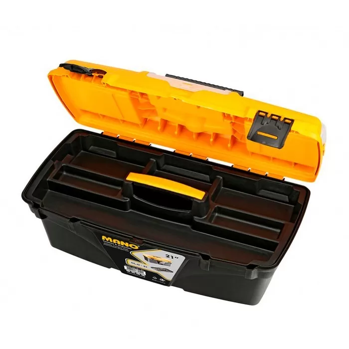 MANO Organizator instrumente Polipropilena Galben/Negru 53cm