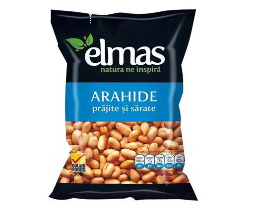 ELMAS Arahide decojite prajite cu sare 300g