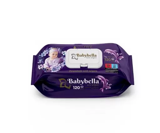 BELLABABY Servetele umede La Bella 120buc 