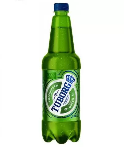 TUBORG GREEN Bere blondă pet 0.9l
