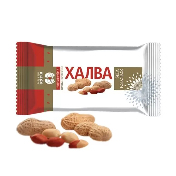 ZOLOTOI VEK Halva arahida 195g