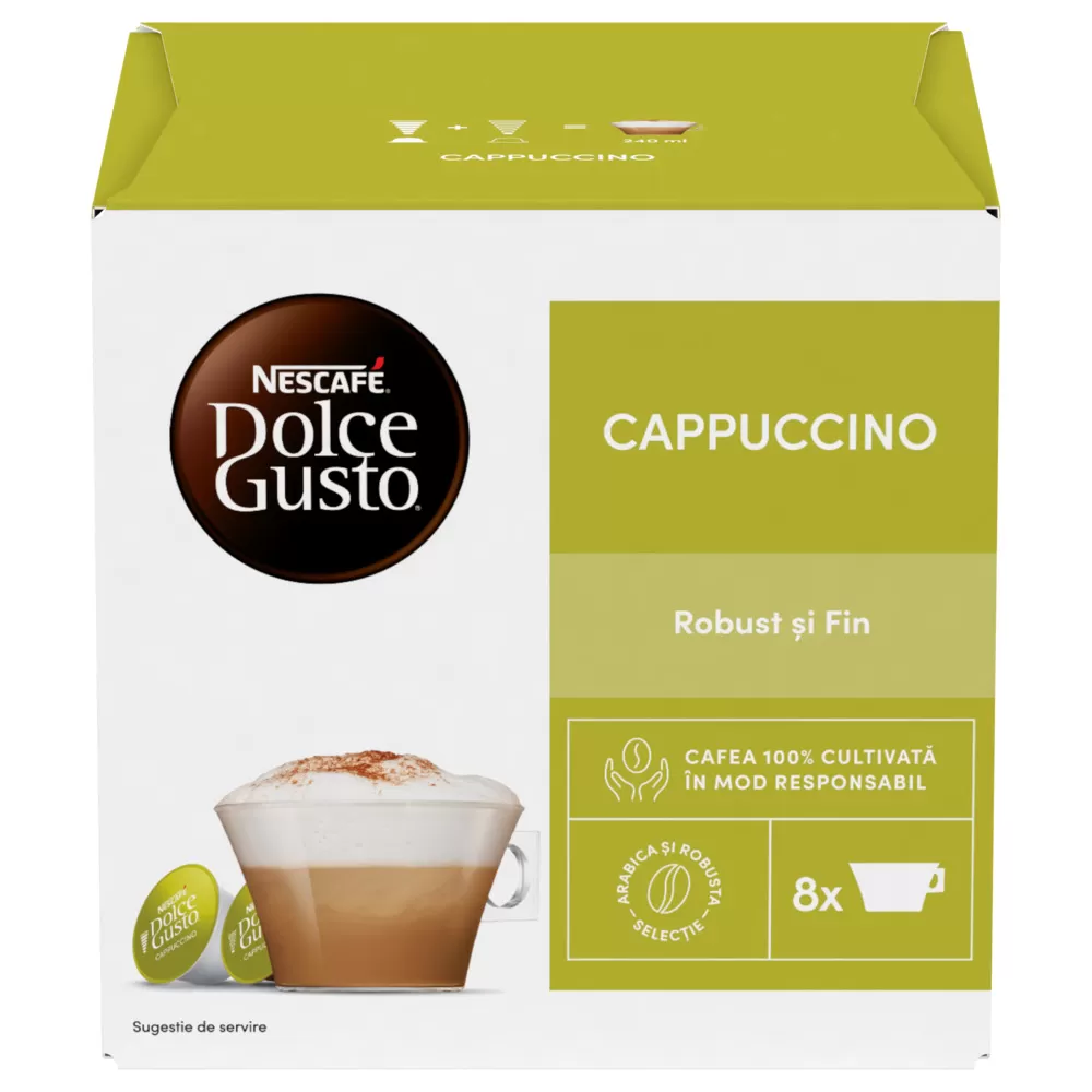 NESCAFE DOLCE GUSTO Cappuccino 186.4g (16cap)