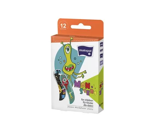 MATOPAT Emplastru Monsters 12buc