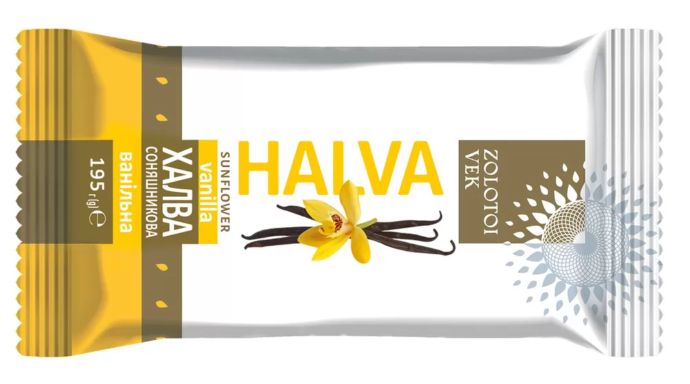 ZOLOTOI VEK Halva vanilie 195g