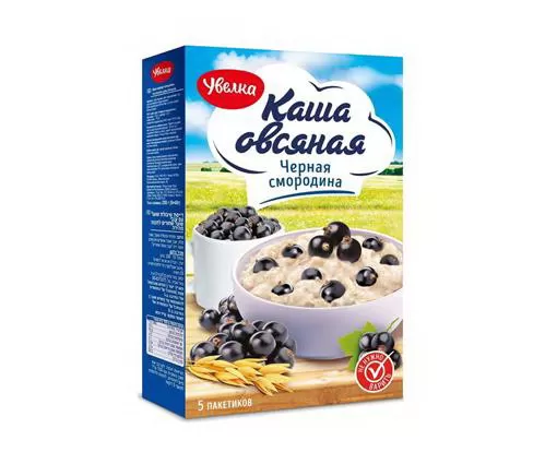 УВЕЛКА Terci de ovaz Coacaza neagra 5х40g