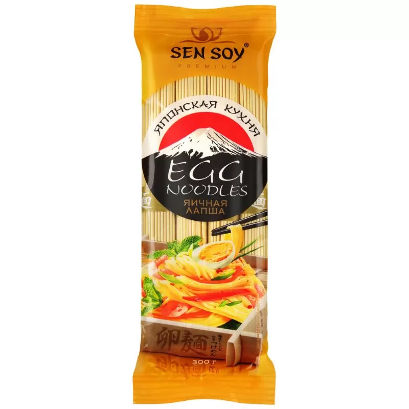 SEN SOY Tăiței cu ouă egg noodles 300g 