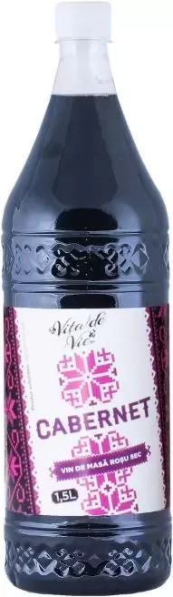 VITA DE VIE Vin Cabernet rosu sec 1.5l 