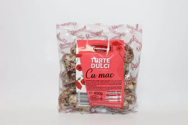 FRANZELUȚA Turte dulci cu mac 400g